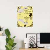 DE GROOTSTE MAGISCHE TOONT  STIJLLE POSTER (Thuiskantoor)