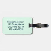 De grootste mam van de wereld gepersonaliseerd bagagelabel (Achterkant horizontaal)