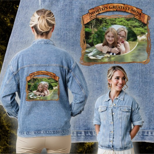 De grootste mama van de South World 0365 Denim Jacket