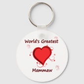 De grootste mammaw ter wereld sleutelhanger (Voorkant)