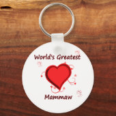 De grootste mammaw ter wereld sleutelhanger (Voorkant)