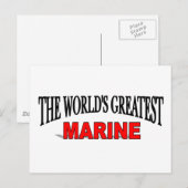 De grootste Marine van de Wereld Briefkaart (Voorkant / Achterkant)