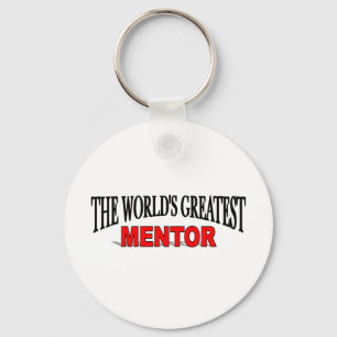 De grootste mentor ter wereld sleutelhanger