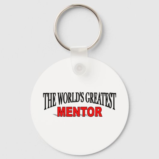 De grootste mentor ter wereld sleutelhanger (Voorkant)