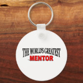 De grootste mentor ter wereld sleutelhanger (Voorkant)