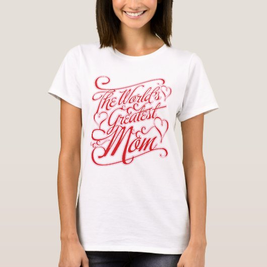De grootste moeder t-shirt (Voorkant)