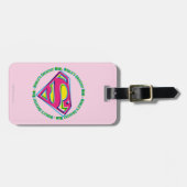 De grootste moeder ter wereld bagagelabel (Voorkant horizontaal)