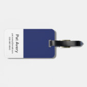 De grootste moeder ter wereld bagagelabel (Achterkant horizontaal)