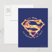 De grootste moeder ter wereld briefkaart (Voorkant / Achterkant)