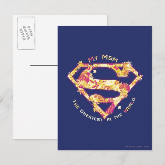 De grootste moeder ter wereld briefkaart (Voorkant / Achterkant)