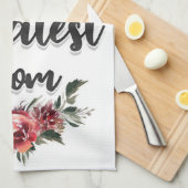 De grootste moeder ter wereld | Cadeau voor mam Theedoek (Quarter Fold)