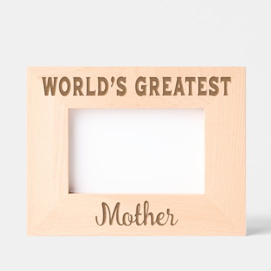 De grootste moeder ter wereld gegraveerde lijstjes (Voorkant)