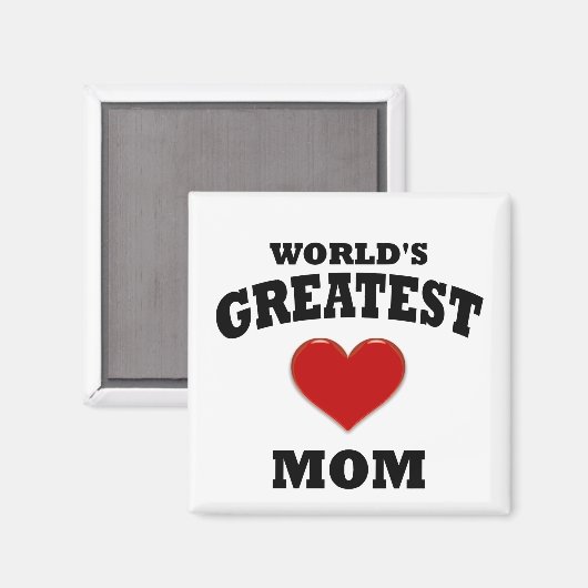 De grootste moeder ter wereld magneet (Voorkant / Achterkant)