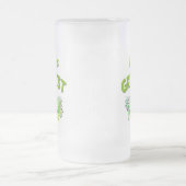 De grootste moeder ter wereld matglas bierpul (Center)