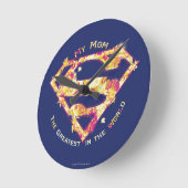 De grootste moeder ter wereld ronde klok (Hoek)