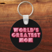 De grootste moeder ter wereld sleutelhanger (Voorkant)