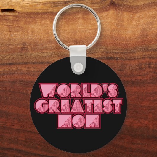 De grootste moeder ter wereld sleutelhanger (Voorkant)