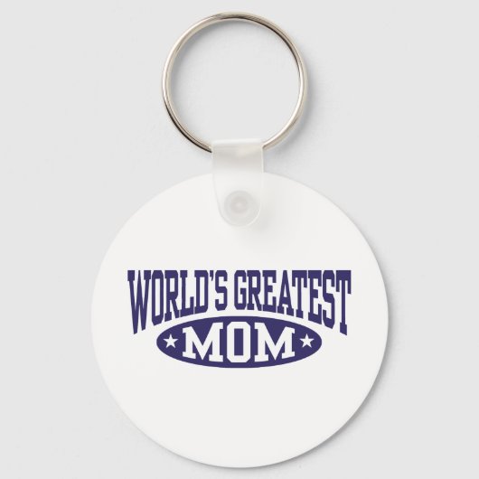 De grootste moeder ter wereld sleutelhanger (Voorkant)