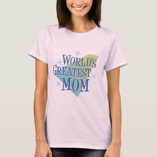 De grootste moeder ter wereld t-shirt (Voorkant)