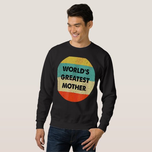 De grootste moeder ter wereld trui (Voorkant volledig)