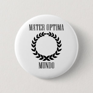 De Grootste Moeder van werelden Ronde Button 5,7 Cm