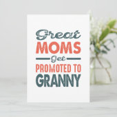 De grootste momen worden gepromoot aan oma's in Gr Bedankkaart (Staand voorkant)
