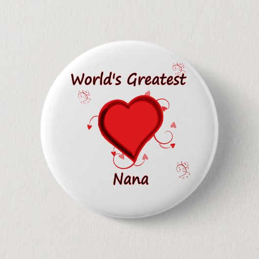 De grootste nana ter wereld ronde button 5,7 cm (Voorkant)