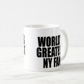 De grootste New York Fan ter wereld Koffiemok (Voorkant rechts)