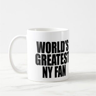 De grootste New York Fan ter wereld Koffiemok