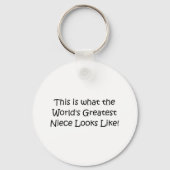 De grootste nicht ter wereld sleutelhanger (Voorkant)