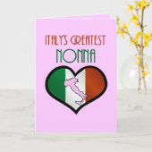 De grootste nonna in Italië Kaart (Gele Bloem)