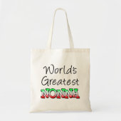 De grootste nonna Italiaanse oma-Canvas tas ter we (Voorkant)