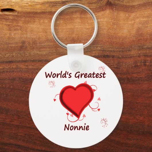 De grootste nonnie ter wereld sleutelhanger (Voorkant)