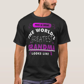 de grootste oma rodeo riders school ter wereld t-shirt