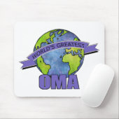 De grootste oma ter wereld muismat (Met muis)