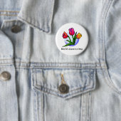 De grootste oma ter wereld ronde button 5,7 cm (In situ)