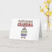 De Grootste Oma van de wereld Kaart (Gele Bloem)