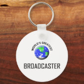 De grootste omroep ter wereld sleutelhanger (Voorkant)