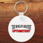 De grootste optometrist ter wereld sleutelhanger (Voorkant)