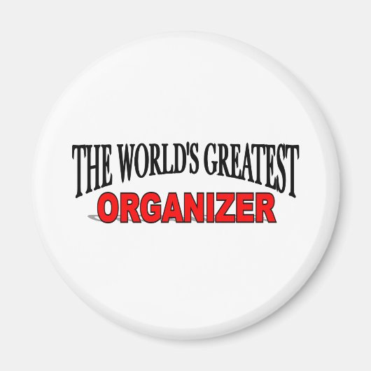 De grootste organisator ter wereld magneet (Voorkant)