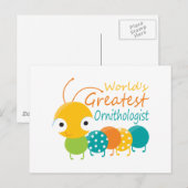 De grootste ornitholoog ter wereld briefkaart (Voorkant / Achterkant)
