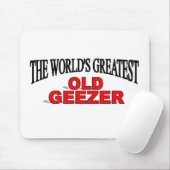 De grootste oude Geezer ter wereld Muismat (Met muis)