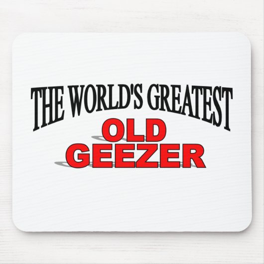 De grootste oude Geezer ter wereld Muismat (Voorkant)