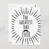 De grootste pap ooit  snor briefkaart (Voorkant / Achterkant)