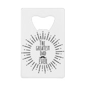 De grootste pap ooit  snor creditkaart flessenopener (Voorkant)