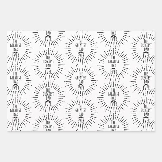 De grootste pap ooit snor inpakpapier vel (Voorkant 2)