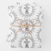 De grootste pap ooit snor inpakpapier vel (In situ)