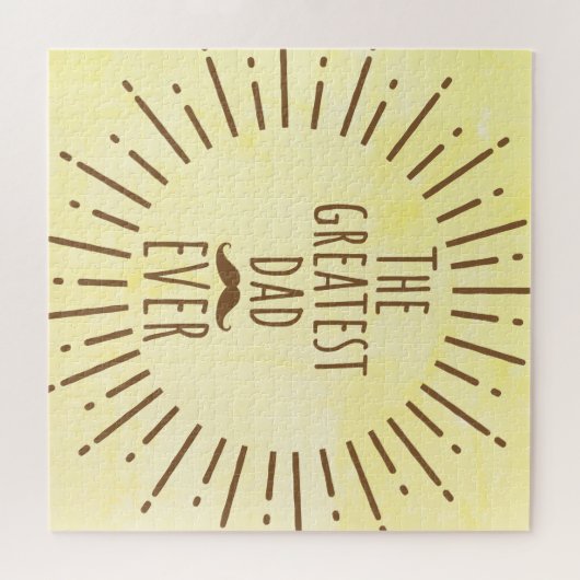 De grootste pap ooit  snor legpuzzel (Horizontaal)