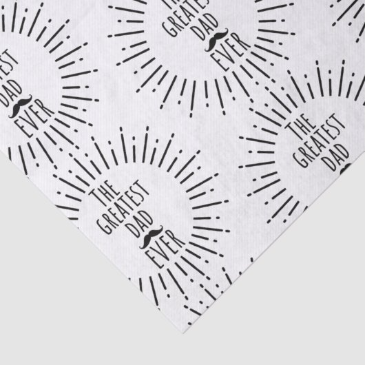 De grootste pap ooit  snor tissuepapier (Detail)