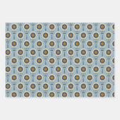 De grootste pap ter wereld die papierbladen verpak inpakpapier vel (Voorkant 2)